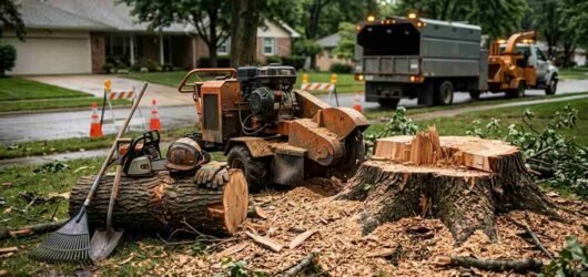 Emergency Stump Cleanup After Tree Removal